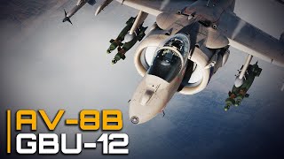Dcs Av8B Tutorial How To Use Laser Guided Bombs Gbu12