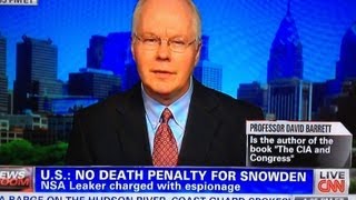 Professor David Barrett on CNN's 