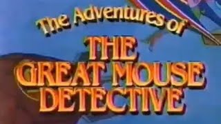 The Great Mouse Detective re-release commercial 1992.