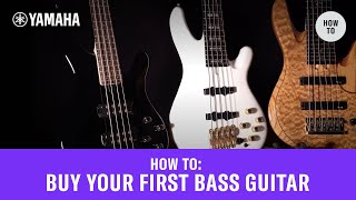 How To Buy Your First Bass Guitar