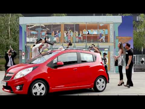 The allnew Spark city car will light up Chevrolet showrooms in Europe in