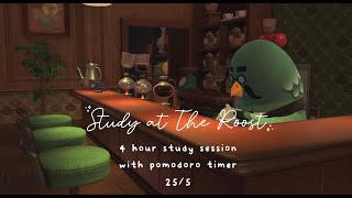 Studying At The Roost While It Rains Pomodoro 255 Animal Crossing Music Rain Ambience