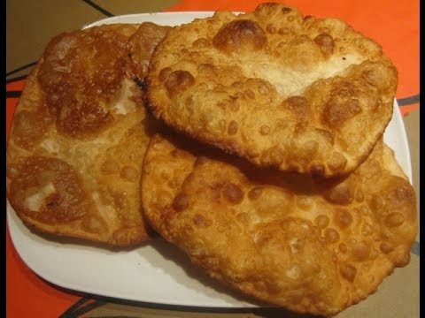 Luchis ( pan plano frito) - YouTube