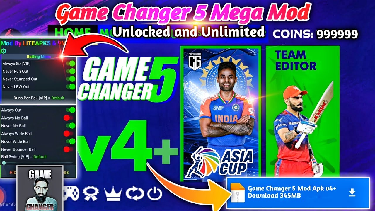 GAME CHANGER 5 MOD APK V4+ | Game Changer 5 Mega Mod GAME CHANGER 5 MOD APK V4+ | Game Changer 5 Mega Mod