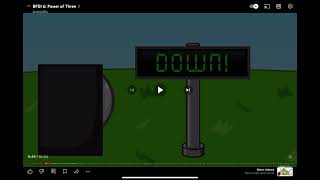 I Sped Up This Scene In Bfdi 6 The Power Of Three And I Got This
