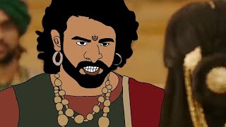 Bahubali Movie V/s Reality | Bahubali Spoof | 2d Animation | Prabhas | #shorts #
