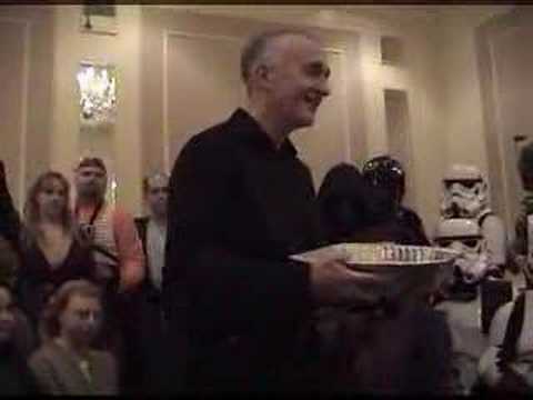 501st NEG gives Anthony Daniels a cake 501st NEG gives Anthony Daniels a cake