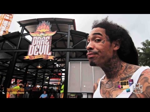 Gunplay's Adventure At Six Flags Theme Park!