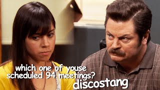 Ron Vs April Four Times Our Faves Fought Comedy Bites