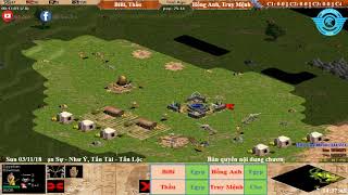 AoE 22 Random BiBi, Tiểu Màn Thầu vs Hồng Anh, Truy Mệnh 11-3-2018