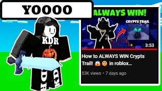 I Was In Video Roblox Bedwars