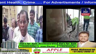 A. K Khan Inspected Mecca Masjid Work