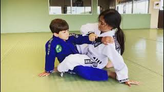 Raspagem da guarda fechada info para o armlock / Closed guard sweep to arm bar