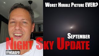 HUBBLE vs. BACKYARD| Night Sky Update September 2020| Mars| Andromeda is back!| #NSASFO