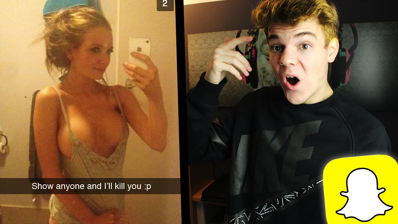 Snapchat playing tits