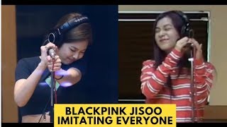 Blackpink  블랙핑크 JISOO QUEEN OF IMITATION||she imitatets everyone