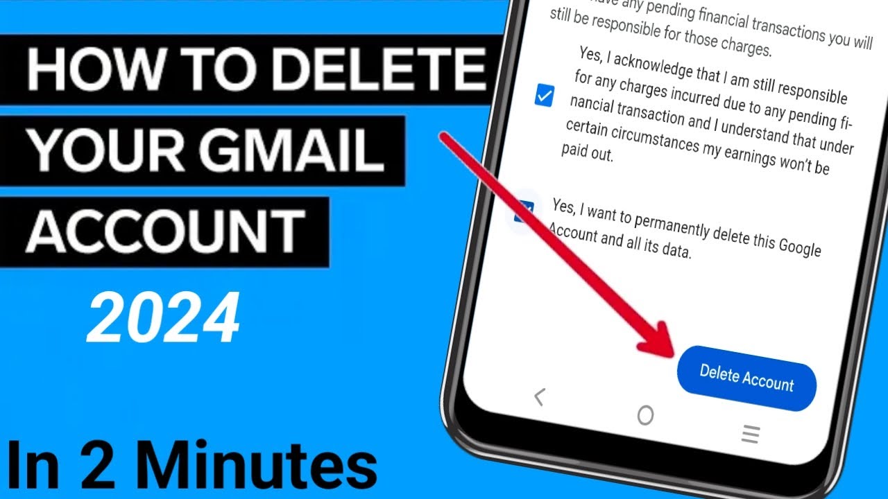 How to delete gmail account 2024 | Delete gmail account How to delete gmail account 2024 | Delete gmail account