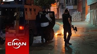 Beyoğlu’nda Yol Kapatan Gruba Polis Müdahalesi