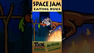 Bugs Bunny bites it - TOON SANDWICH #funny #spacejam #bugsbunny #warnerbros #loo