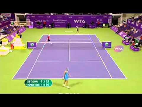 ＷＴＡツアー選手権 2010 - デメンティエワ vs Stosur Part 07