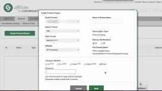 How To Get A XML Product File From CJ Affiliate