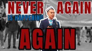 Never again is happening again!