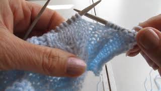 LKC Cable stitch video 1 of 8 - Introduction and C4B, C4F, 2Tw