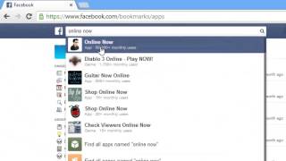 How to check your friends online in chat when you are offline in facebook?