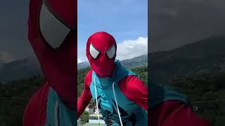 Bad Guy Color Vs Red Spiderman Follow Me #Shorts