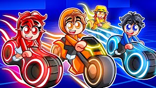 Kory Plays Bike Lines In Roblox With My Friends