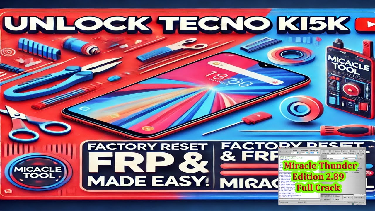Unlock Tecno KI5K: Easy FRP Bypass & Factory Reset Unlock Tecno KI5K: Easy FRP Bypass & Factory Reset