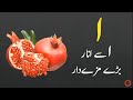 ALIF SAY ANAAR FULL URDU POEM