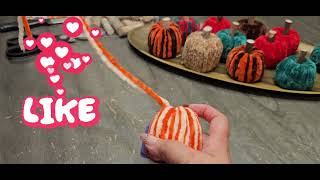 Asmr Crafting Little Pumpkins 100925