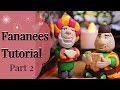 Fananees Characters Part 2 |PolymerClay Tutorial | شخصيات فنانيس رمضان بالصلصال الحرارى
