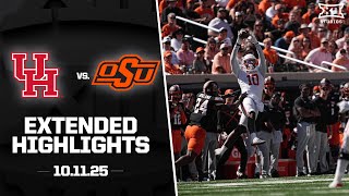 Houston Vs. Oklahoma State Extended Highlights 2025 Big 12 Football