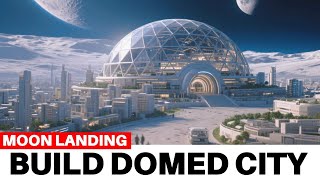 Moon Landing What It Will Take To Build Domed City On The Moon?