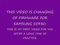 CHANGE OF FIRMWARE FOR SAMSUNG S5230 BY KONU FRANCIS JNR