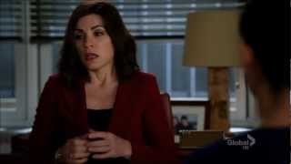 Kalinda Sharma & Alicia Florrick Hes My Husband Scene Season 4Ep2 From The Good Wife Tgw
