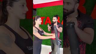 Ashika Asokan Fitness Training Reel With Dilsil M Iqbal