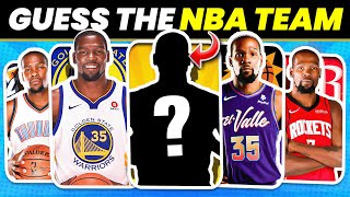 Guess The Missing Team In The Players Career Nba Quiz Challenge