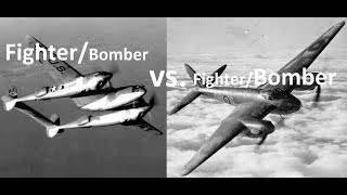 P 38G Lightning Vs. Mosquito Fb Mk Vi