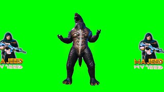 Godzillas Carapace Green Screen Pubg Mobile Emote Full Hd