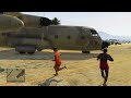 GTA 5 Online Funny Moments Gameplay - Cargobob pick up, Explosions, Random Moments