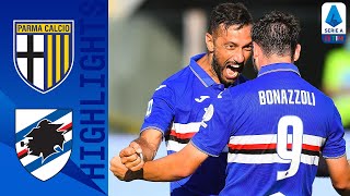 Parma 2-3 Sampdoria Sampdoria Complete Stunning Comeback From 2-0 Down Serie A Tim