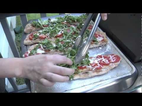 Pizza on the Grill GreekStyle