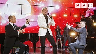 Gary Barlow, Robbie Williams And Barry Manilow - Could It Be Magic