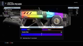 Call Of Duty Black Ops Iii Paint Shop Tutorial Rainbow Warrior Gun
