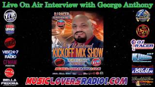 DJ RACER INTERVIEW WITH GEORGE ANTHONY - 01/10/2020