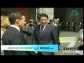 El presidente Enrique Peña Nieto da bienvenida a Primer Ministro de Japón