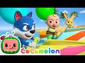 Balloon Boat Race | CoComelon Animal Time | Animals for Kids